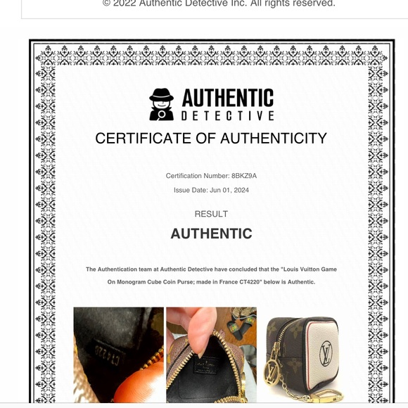 Louis Vuitton Monogram Game On Porte Monnaie
Cube Pouch/Purse.  RARE - Picture 9 of 9